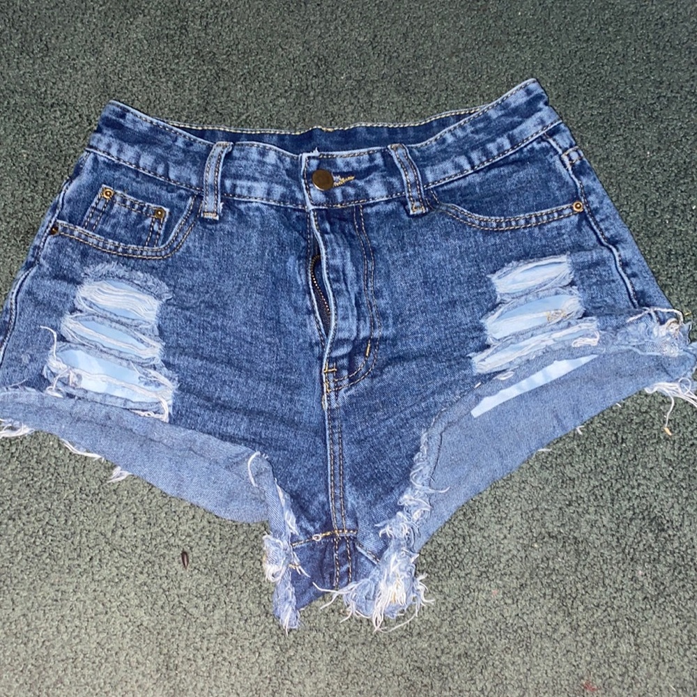 jean shorts